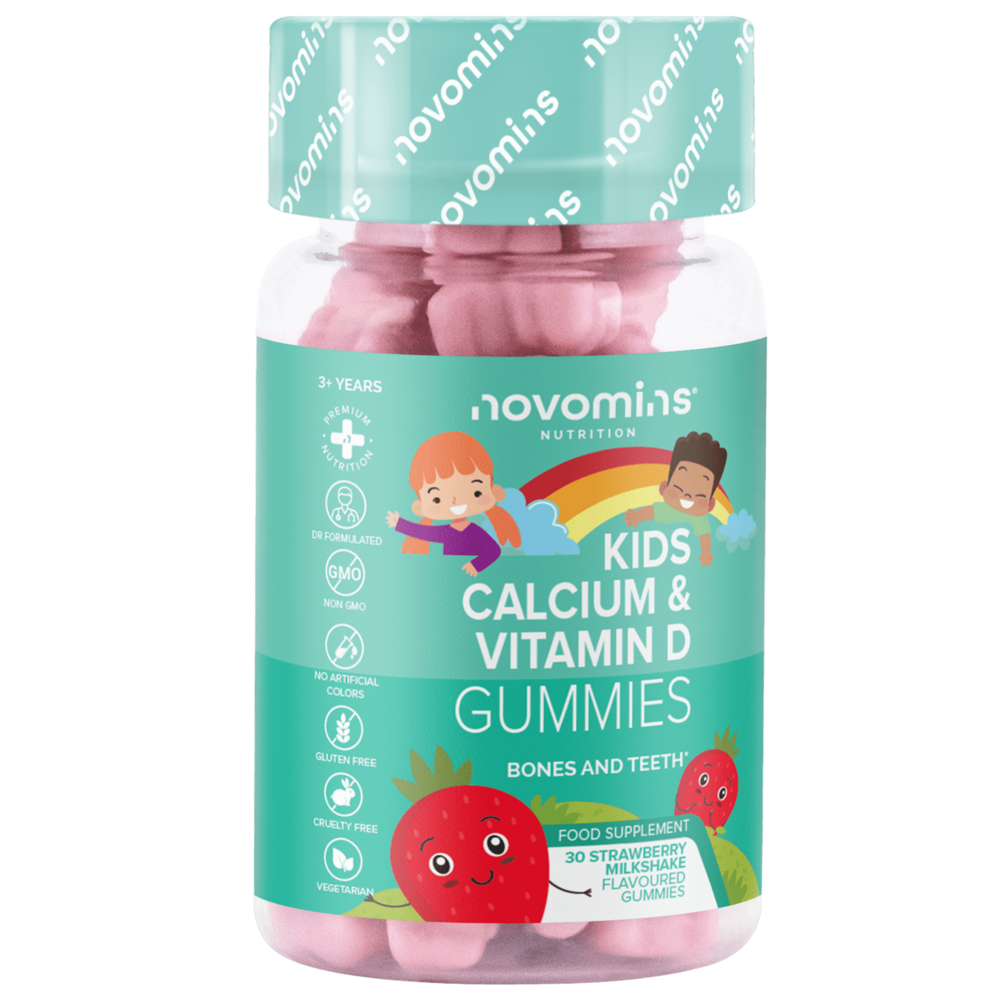 Kids Calcium, Vitamin D & K2 Gummies