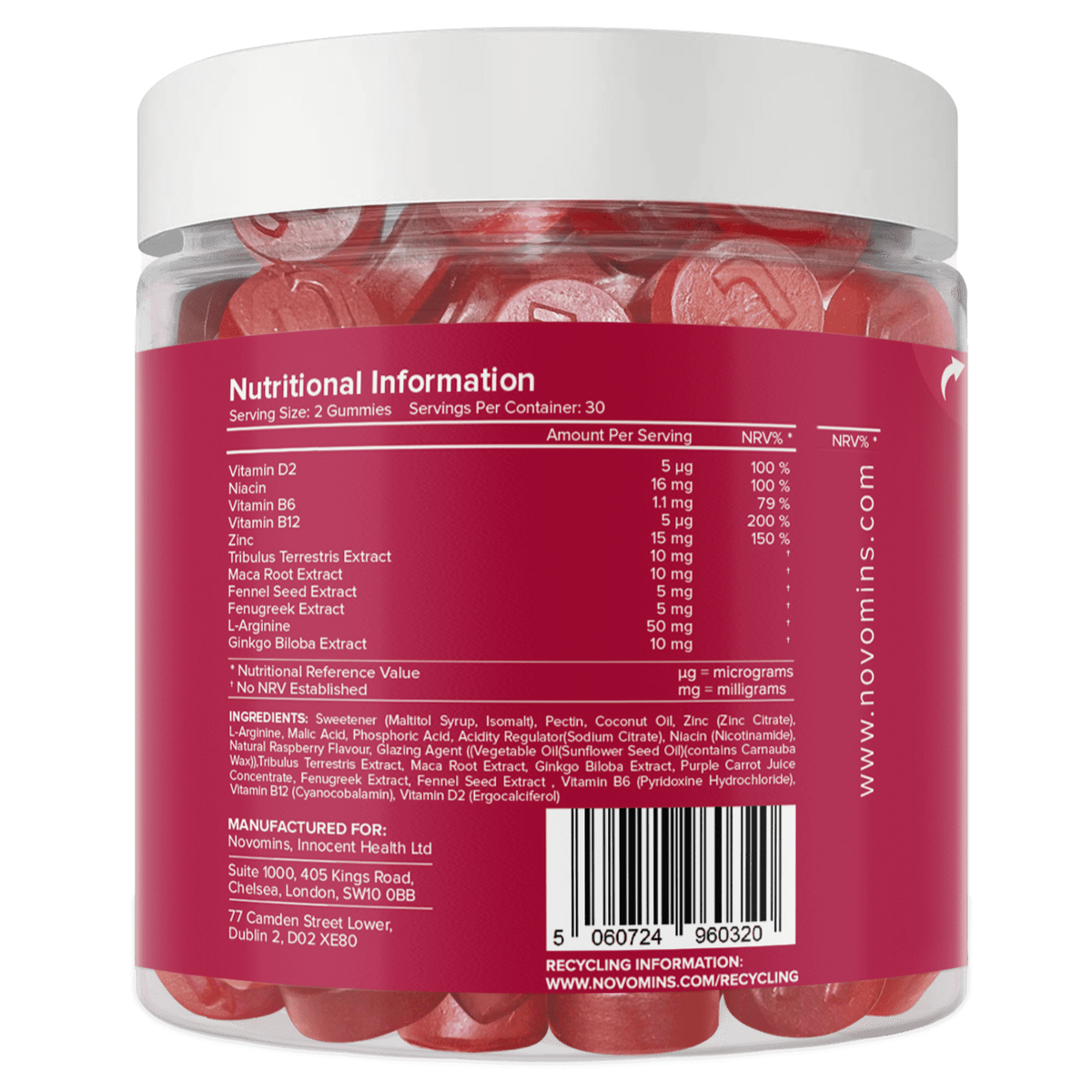Test O Boost Testo-Boost Gummies – Novomins Nutrition