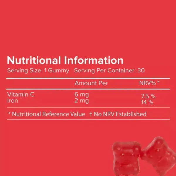 Buy Novomins Kids Iron Gummies Online Novomins Nutrition