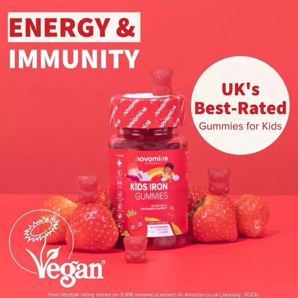 Buy Novomins Kids Iron Gummies Online Novomins Nutrition