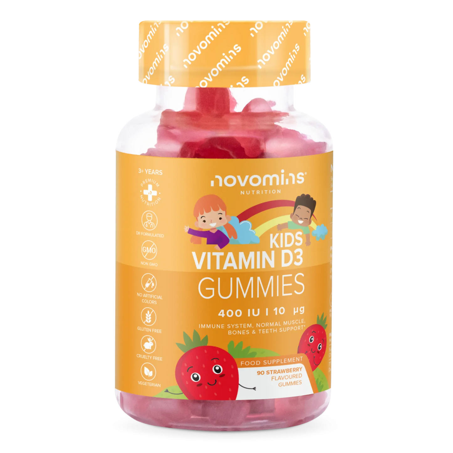 Kids Vitamin D Gummies - 3 Month Supply